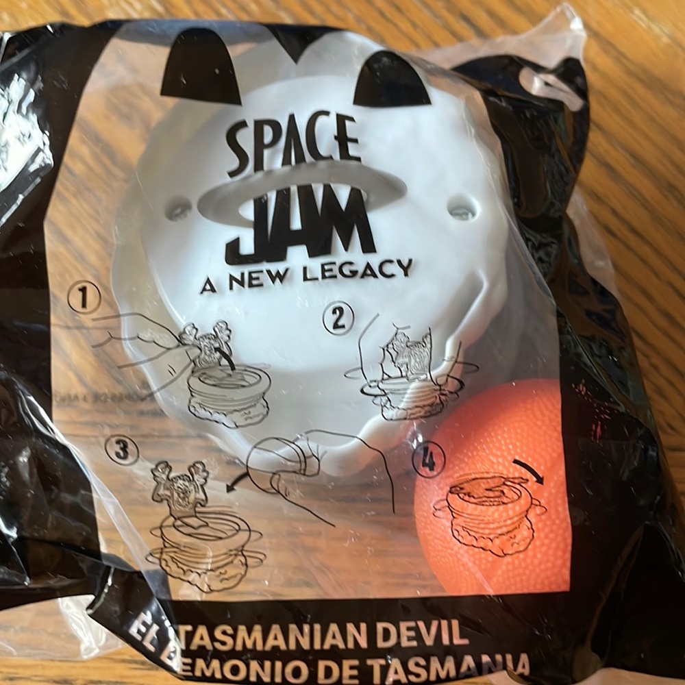Space Jam A New Legacy Tasmanian Devil McDonald’s Collectible